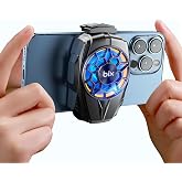 Bix BXCP04G Ultra Sessiz ve G&uuml;&ccedil;l&uuml; Telefon Soğutucu Fan, 4.5-7 in&ccedil; Cihazlarla Uyumlu, Oyuncular İ&ccedil;in Klipsli &Ouml;zel Tasarım