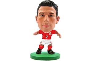 SoccerStarz Soc1048 Le Produit sous Licence Officielle Equipe du Pays de Galles de Figure de Joe Allen en Home Kit