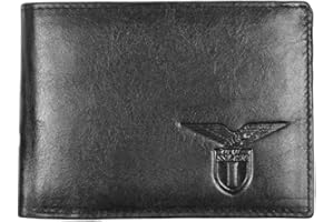 Portafoglio in Pelle con logo impresso a caldo, Prodotto Ufficiale SS LAZIO 173190