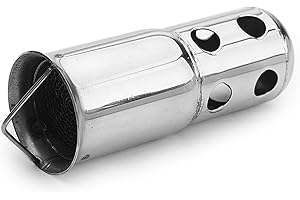 NIYATA Universal Motorcycle Exhaust Muffler,DB Killer Silencer 51mm, Motor Muffler Pipe, Exhaust Silencer, Effective Noise Eliminator for Most Motorcycles