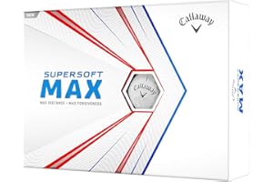 Callaway Golf Supersoft Golf Balls 2021 (Pack of 12-balls)