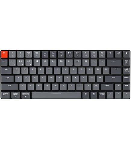 ZENAIM Keyboard TKL, Wired US Layout, Low Profile, Rapid Trigger