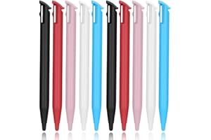 XURJUMI - Stylet actif, compatible avec 2DS, 10 paquets de stylet tactile mobile pour écran tactile de console de jeu LL/XL