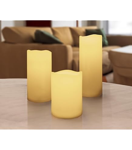 Petite Bougie Led Bougies Chauffe-plat à LED Sans Flamme Vacillantes, Fonctionnant à Bougies Led Chauffe Plat