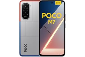 XIAOMI POCO M7, Smartphone 8+256GB, Display FHD+ da 6,9" 144Hz, Snapdragon 685, Doppia fotocamera AI da 50MP, Batteria da 7000mAh, Garanzia di 2 anni, Argento, Caricabatterie non incluso
