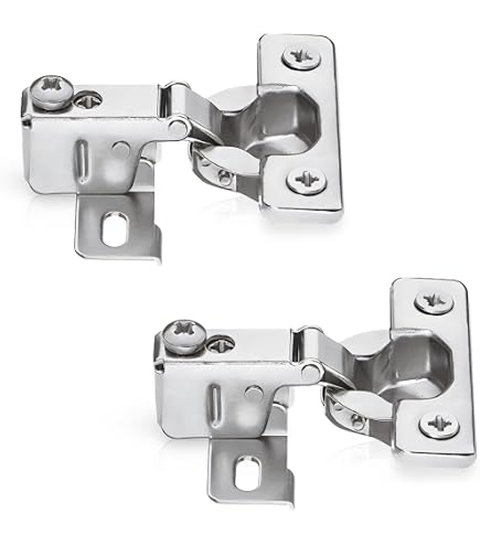 4x Charnières DANCO Pour Meubles – 30 Degrés, Recouvrement Total, Neuves Sous Blister