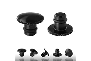 Evermotor Universal M10 6065-T6 CNC Aluminio Oxidación anódica Motocicleta Espejo Tapa ciega Pernos roscados Pernos de carenado