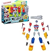 Transformers MixMashers Optimus Prime &ouml;zel kombine edilebilir Deluxe aksiyon fig&uuml;r&uuml; ve aksesuarları
