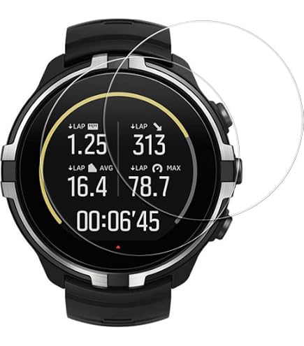 Savvies 18 Pellicole Protettive Per Schermo Suunto D4I – Trasparenti, Antigraffio, Facili Da Applicare