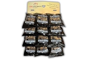 BLACK COUNTRY SNACKS Proper Black Country Pork Scratchings Pub Card 12X60G