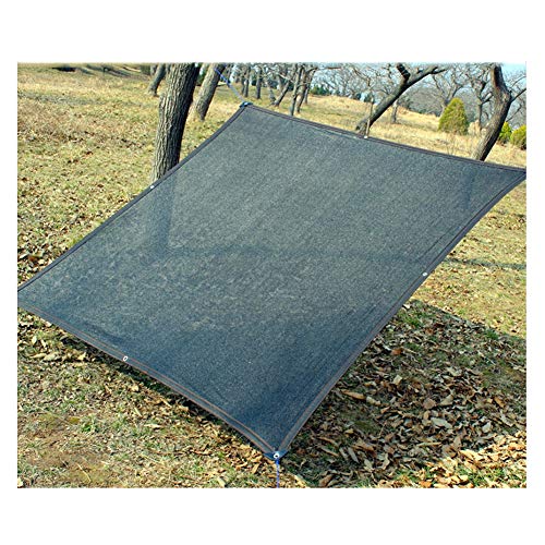 Preisvergleich Produktbild CHAOXIANG Sichtschutznetz Sonnensegel Kante Umwickeln Loch Spielen Sonnencreme Wärmeisolierend Balkon Terrasse Schattierungsnetz, Multi-Größe, Anpassbar (Farbe : SCHWARZ, größe : 2x3m)