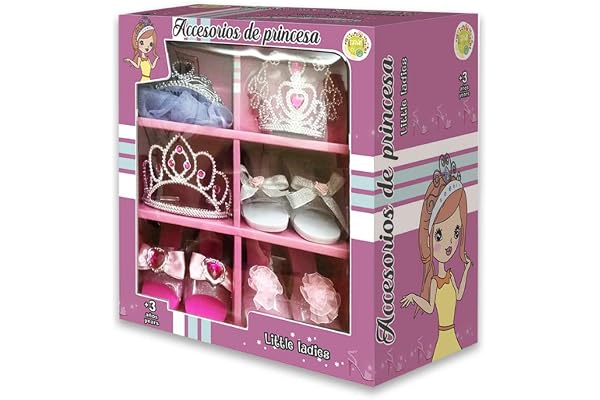 Tachan – Accessoires Princesse en boîte (CPA Toy Group BE2027), Couleur/modèle Assorti.