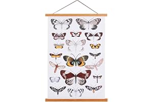 Ywlake Posterleiste Posterschiene Posterleisten, Magnet Magnetische Holz Poster Aufhänger Halter Rahmen Leisten Bild Bilder Bilderrahmen Bilderleiste(140cm, Teak)