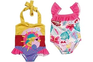 BABY born 828281 Maillot de Bain pour Poupées - Multicolore - 39-46 cm, (Article Assorti)