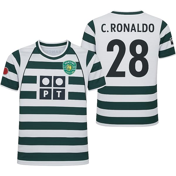 Ronaldo's Classic retro Portugal Lisbon Sporting Clube de Lisboa