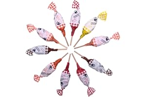 BonneBouffe Pierrot Gourmand Lot de 10 sucettes