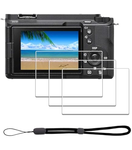 3 Pièces Protection D'écran Pour Sony Alpha 58 (SLT-A58) Film