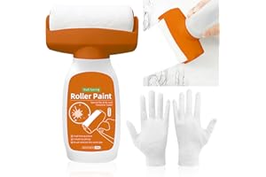 GreenYeah Rodillo De Pintura para Reparar Paredes, Cepillo de Reparación de Pared con Pasta de Reparación de Pared, Pasta Reparadora de Pared con Rodillo para Graffiti, Arañazos, Manchas, Grietas