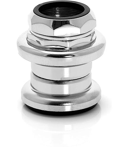 Serie Sterzo A Filetto 1" Per Bici - Per Graziella, Pieghevoli E Mountain Bike | Argento