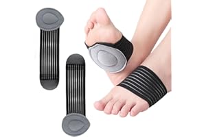 ZORTVUL 2 Paires Soutien De La Voûte Plantaire Coussinets De Compression Pour Fasciite Plantaire, Soulagement De La Fasciite Plantaire, Voûte Plantaire Pour Homme Et Femme