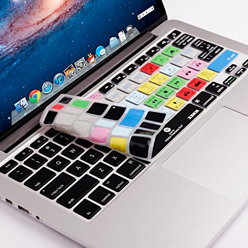 XSKN Adobe Premiere Pro Shortcuts Tastatur Haut Cover für 33 cm 38,1 cm 43,2 cm MacBook, MacBook Pro, MacBook Air uns eu Version - 5