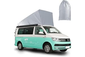 ZWPARTS Protección de Techo Abatible Reemplazo para VW T6.1, Tienda de Campaña con Techo de Protección contra la Intemperie para Techo Emergente para Dormirr, No Apto para Techos Reequipados