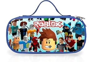 HILLOLY Estuche Para Lápices,Estuche Para Lápices Roblox,Estuche Para Lápices De Gran Capacidad,Estuche Para Lápices Roblox De Gran Capacidad Diseño De Anime Doble Capa,Para Estudiantes, Adolescentes
