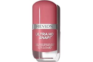 Revlon Ultra HD Snap Nail Polish, Long Lasting Vegan Formula, Quick Drying & One-Coat Full Coverage Colour (8ml) Birthday Suit (032) Unisex