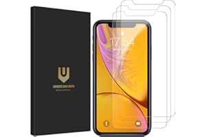 UNBREAKcable Schutzfolie [3er Pack] für iPhone 11 und XR (6.1 Zoll), 2.5D 9H Härte Displayschutzfolie, Kratzfest, Anti-Fingerprint, blasenfrei und kofferfreundlich