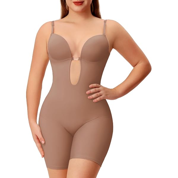 Decorus Shapewear Body Für Damen – Taillenformend Mit BH-Funktion & Verstellbaren Trägern