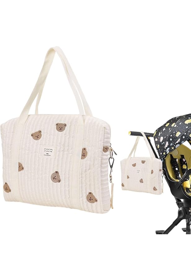 Sacs À Langer Portables Pour Bébé Brodé Sac À Langer Fourre-Tout Grande