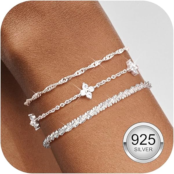 VONALA Bracciale Ape In Argento 925 Placcato Oro - Con Zirconia Cubica - Lunghezza 23 Cm - Ipoallergenico - Regalo In Confezione Elegante