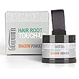 gowwim Root Touch Up,Hair Powder Hairline Color Shadow,Instantly Root Concealer Powder to Cover Up Roots,0.14oz,4g.