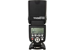 Yongnuo YN560-III Flash Speedlite Construit en 2.4Ghz émetteur-récepteur pour RF602/603 déclencheurs Appareil Photo Reflex Numérique DSLR Canon 5DII 550D 600D Nikon D3000 D5000 D5100 D700