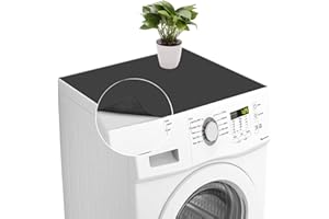 Lets Joy Osłona na pralkę, 60 x 60 cm, antypoślizgowa, ochrona przed kurzem, do pralki, lodówki, do kuchni, łazienki, wielofunkcyjna