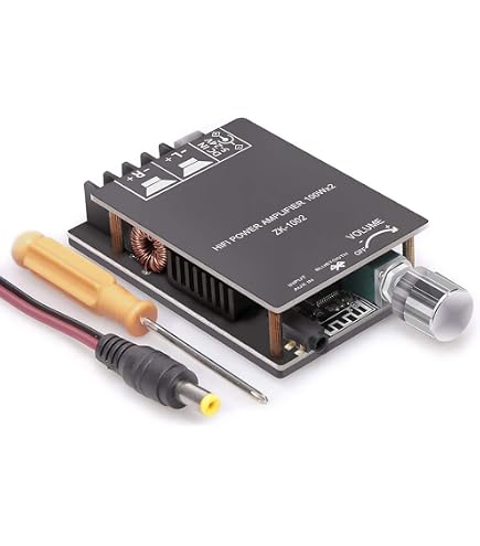 Amplificateur Stéréo Hybride STK041 – 80x45 Mm, Marque Lumonic, Neuf Sous Blister