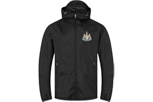 Newcastle United Mens Jacket Shower Windbreaker OFFICIAL Football Gift