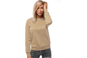 Mädchen Sweatshirt Ohne Kapuze - Lockerer Pullover Mit Herz-Print