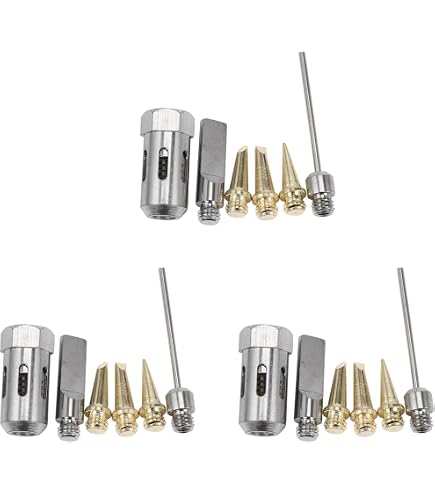 5-Piece Gas Soldering Iron Tip Set – Flat, Pointed, Oblique, Hot Knife & Foam Cutter – Pure Copper, Universal Fit For Butane Soldering Irons