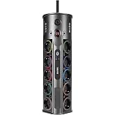 S-link PRZ01 PrizHive 3 Metre 1860 Joule 1.5mm 1 Usb 1 TypeC 2.1A/5V 16A 250V 3680W 10lu Akım Korumalı Priz