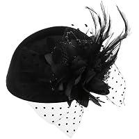 Mini Chapeau Haut-de-forme Lolita - Dentelle Et Ruban, Pour Mariage, Tea Party, Cosplay, Vintage - 9