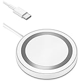 Caricatore Mag safe, Zestiq 15W Caricatore Wireless Magnetico, Supporto per Caricabatterie Wireless, Ricarica Wireless iPhone