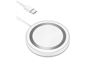 Cargador mag Safe, Zestiq 15W Caricatore inalámbrico magnético, Wireless Charger Stand, Cargador Carga Rapida iPhone 15/14/13/12 Pro/Pro MAX/Plus/Mini y Air pods 2/3/Pro/Pro2