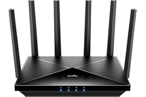 ‎CUDY Cudy router Wi-Fi 7 BE11000 tri-band, 6 strumieni, 10 Gb/s, 4 × porty 2,5G, do 11000 Mb/s, serwer i klient VPN, aplikacja Cudy i obsługa sieci Mesh, 6 anten o wysokim zysku, model WR11000