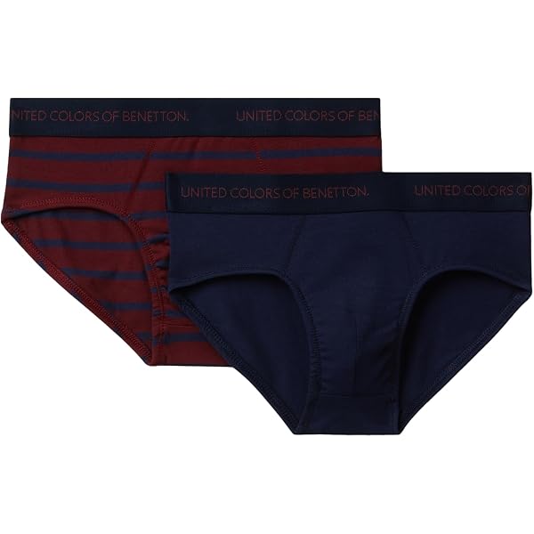 Slip Rosso Donna Set Di 2 Boxer United Colors Of Benetton Benetton Pigiami Intimo