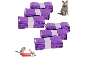 TIOODRE Katzenstreu Nachfüllpackungen, 6 Stück Nachfüllkassetten für Katzenstreu-Entsorgungseimer, Nachfüllkassetten Alternative Kompatibel mit Litter Genie Refill und Litterlocker