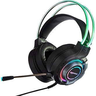 84% Off Amazon Basics RGB Wired Gaming Headphone - ₹637 (₹3999)