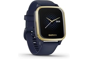 Garmin Venu Sq Music - wasserdichte GPS- Fitness-Smartwatch mit Musikplayer, 1,3" Touchdisplay, Sport-Apps, Herzfrequenzmessung, 6 Tage Akkulaufzeit, kontaktloses Bezahlen