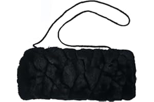 YEEMEEN Hand Muffs, 1Pcs Armwärmer Muff, Pelzmuff, Plüsch Handwärmer mit Lanyard-Reißverschlusstasche für Handwärmer im Innen und Außenbereich im Winter