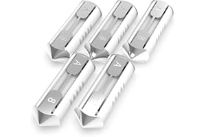 AUPROTEC Torpedo Fuses Continental Ceramic Type Fuse: 8 amp white, 5 pcs